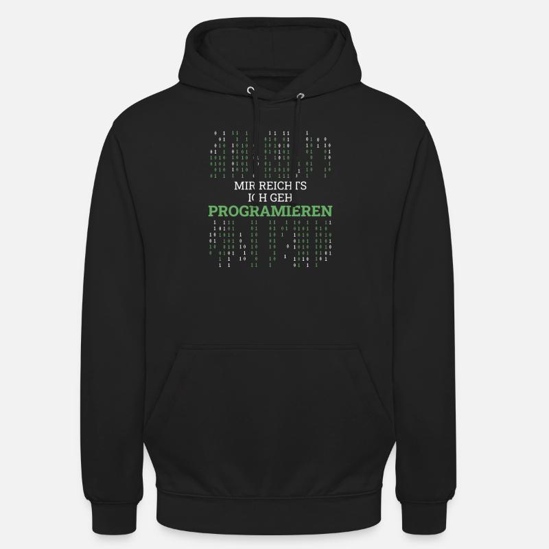 Entwickler Coder Programmierer Lustig - Unisex Hoodie - Schwarz