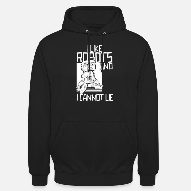 Robotics Ai Robot Fun - Unisex Hoodie - black
