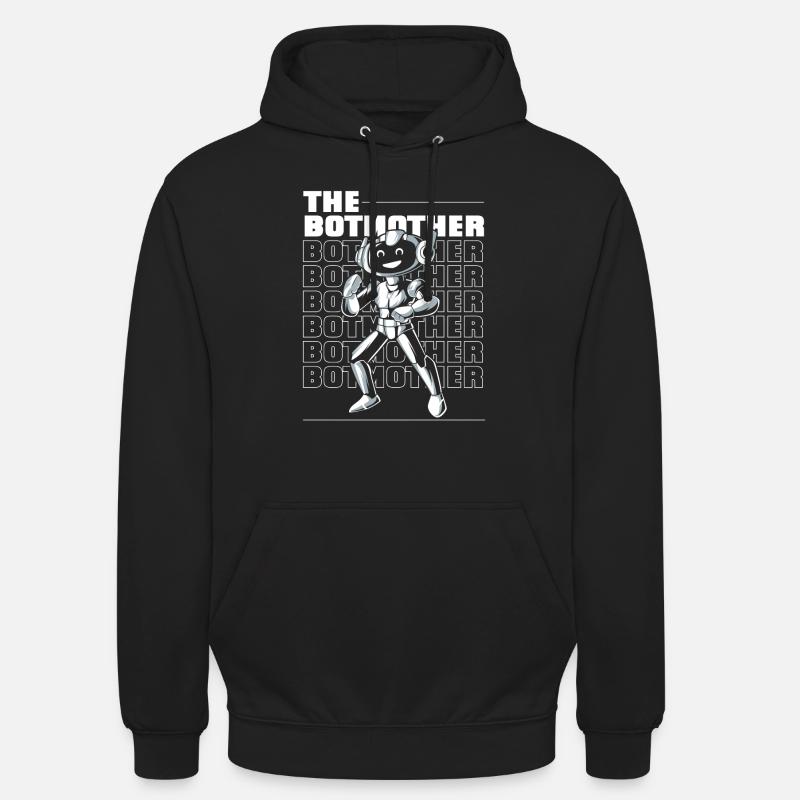 Robotik Ai Roboter Mutter - Unisex Hoodie - Schwarz