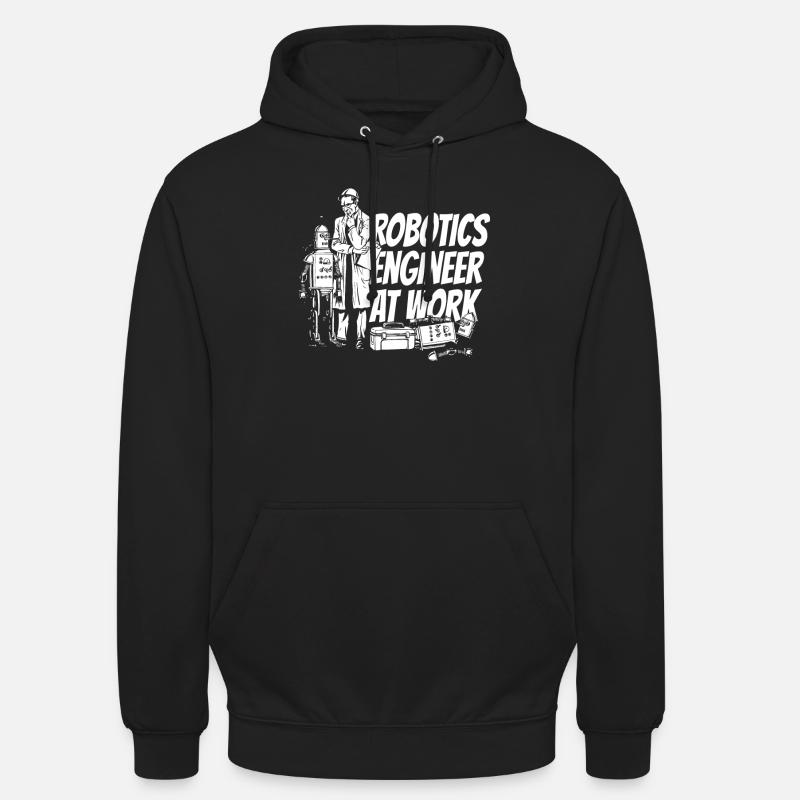 Robotique Ai Robot - Sweat-shirt à capuche unisexe - noir