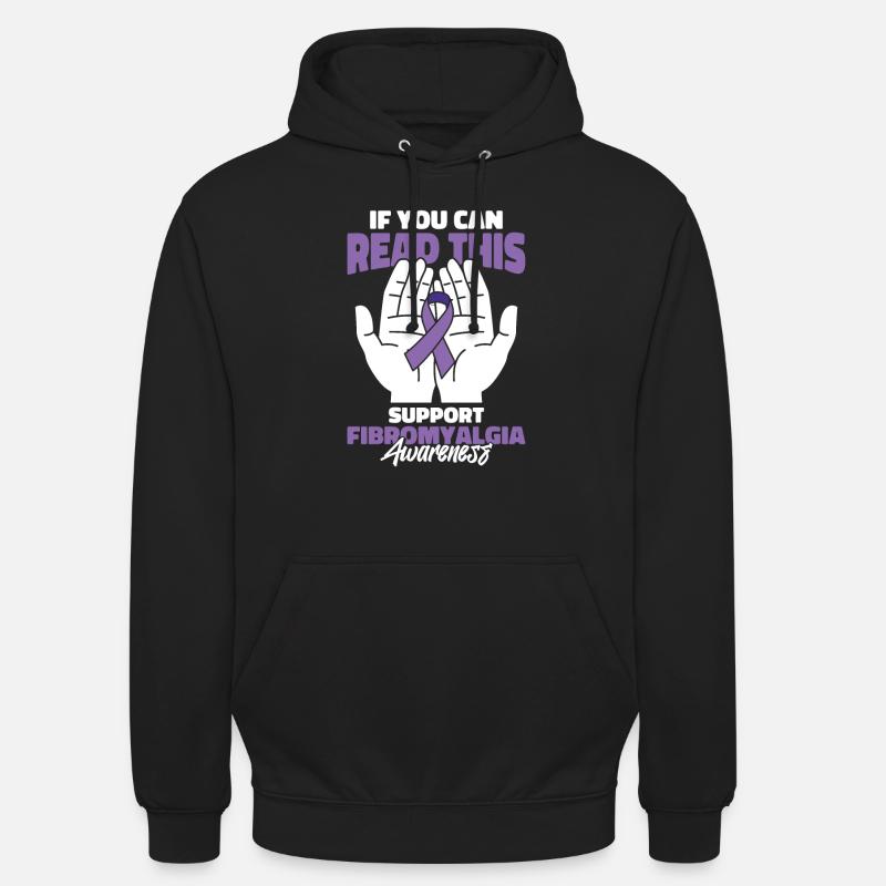 Fibromyalgia rheumatism hands - Unisex Hoodie - black