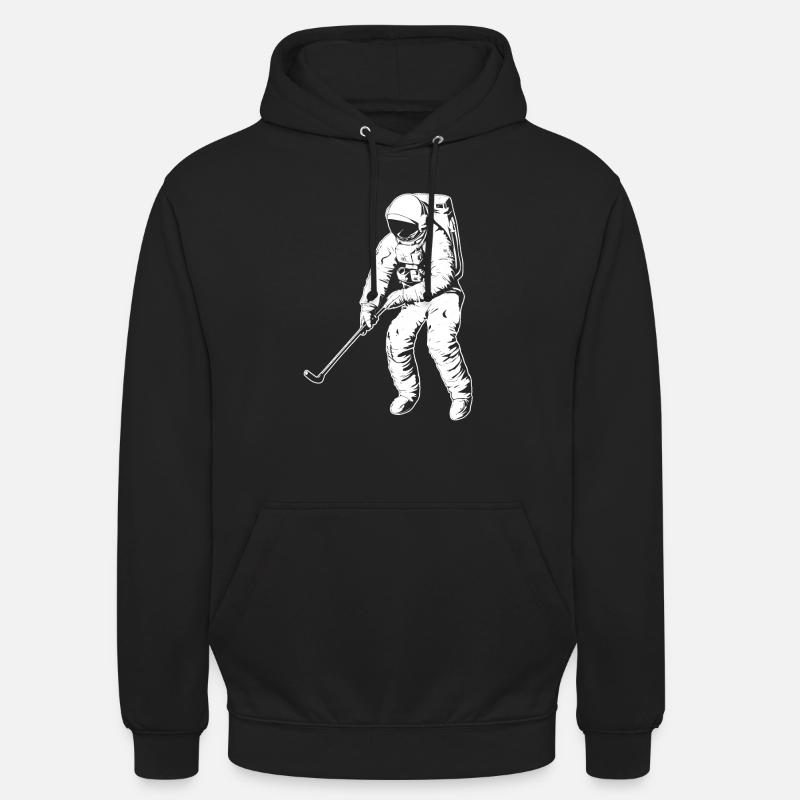 Golf Golfeurs Golfeurs - Sweat-shirt à capuche unisexe - noir