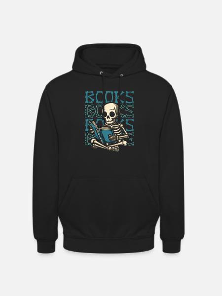 Book Bookworm Bookworm - Unisex Hoodie - black
