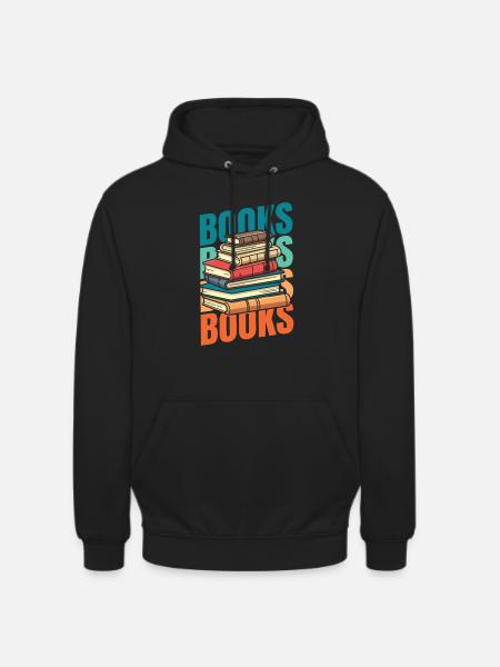 Book Bookworm Bookworm - Unisex Hoodie - black