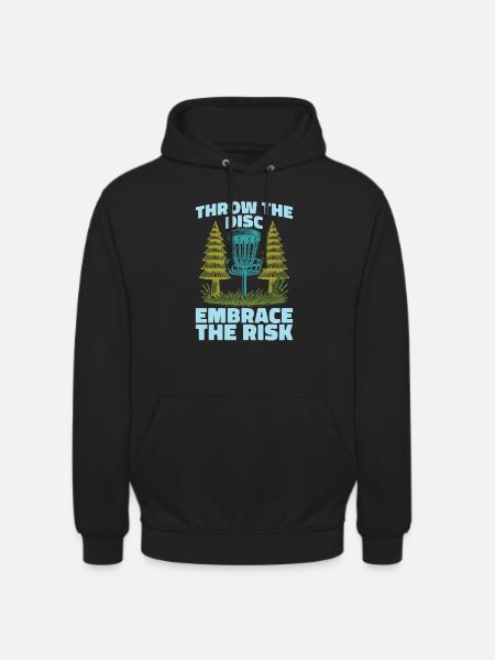 Frisbee Golf Disc Golf - Unisex Hoodie - black