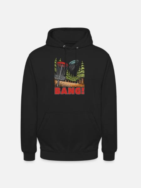Frisbee Golf Disc Golf - Unisex Hoodie - black