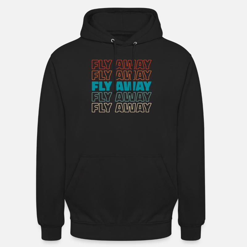 Paramotor Gleitschirmfliegen - Unisex Hoodie - Schwarz