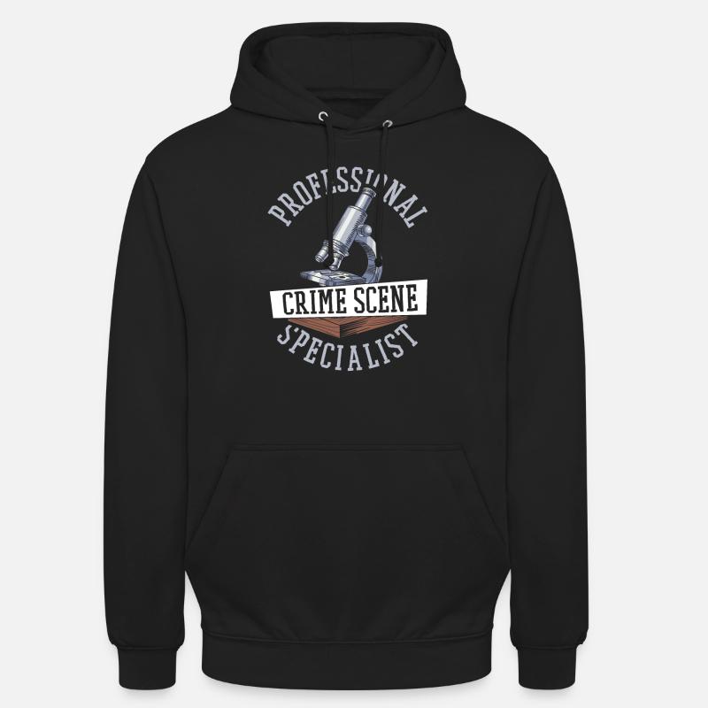 Forensik Forensiker - Unisex Hoodie - Schwarz