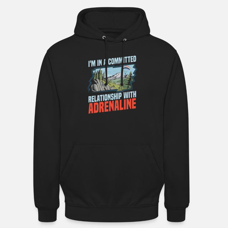 Basejumping - Unisex Hoodie - Schwarz