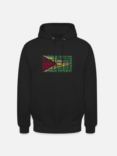 Guyana Flag Guyanese Guyana - Unisex Hoodie - black
