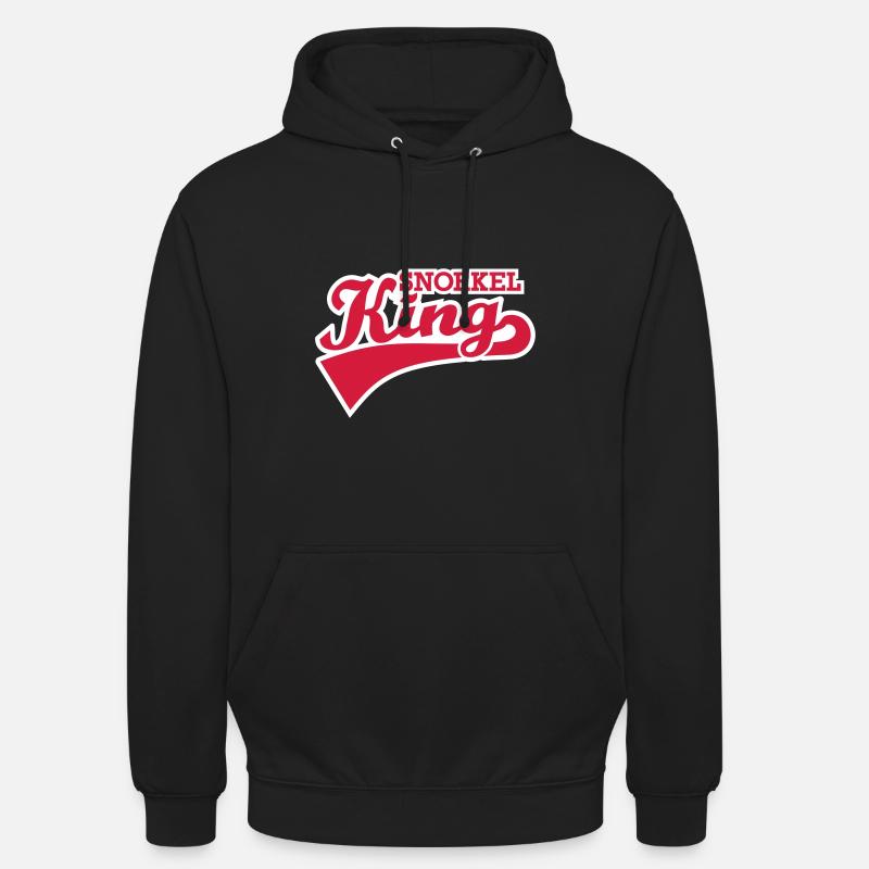 Schnorcheln - Unisex Hoodie - Schwarz