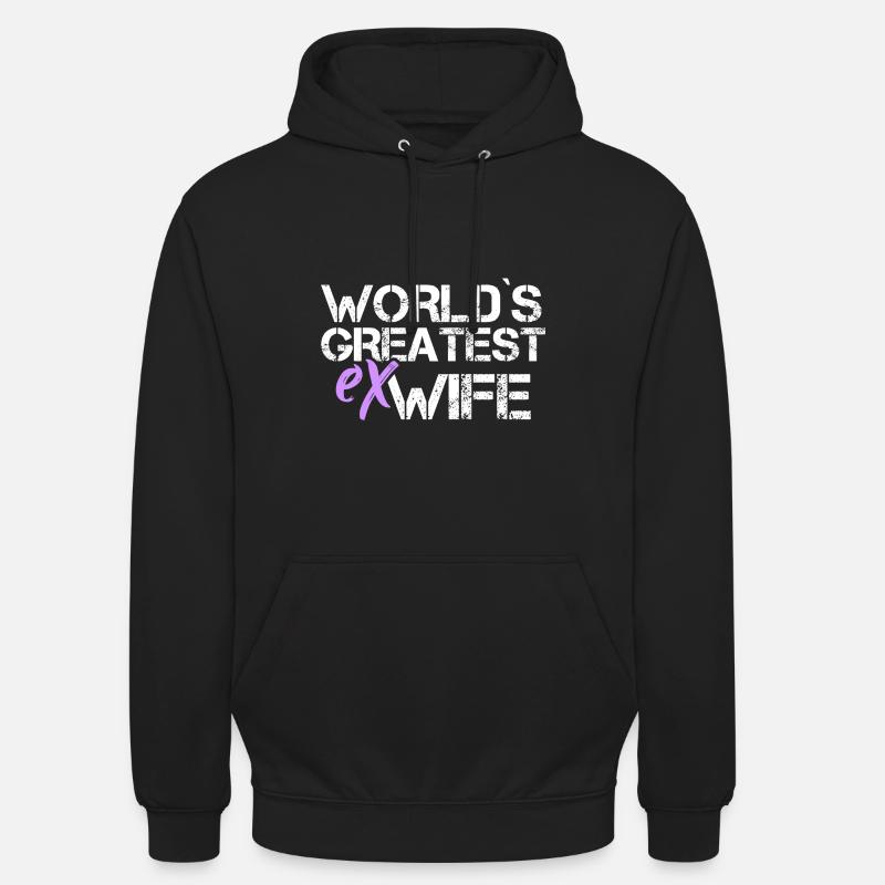 Divorce Divorce Mariage - Sweat-shirt à capuche unisexe - noir