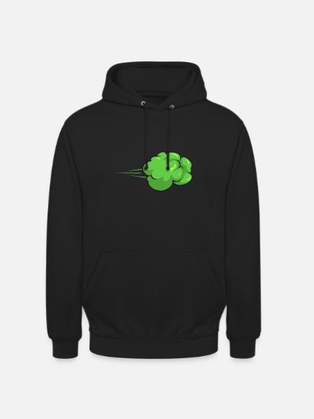 fart farting farting farting - Unisex Hoodie - black