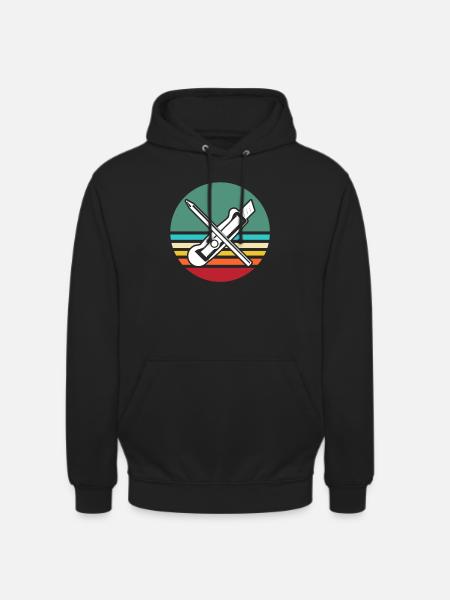 Modellbau Werkzeug Modellbauer - Unisex Hoodie - Schwarz