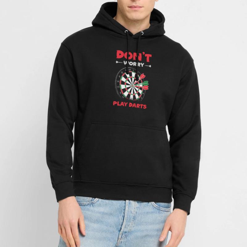 Fléchettes Fléchettes Joueurs de fléchettes Fléchettes Fléchettes Fléchettes Fléchettes Fléchettes Dar Sweat-shirt à capuche unisexe