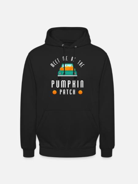 Retrouvez-moi au Pumpkin Patch - Sweat-shirt à capuche unisexe - noir