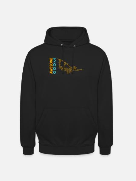 Awesome since 2000. Wakeboard Lifestyle - Unisex Hoodie - black