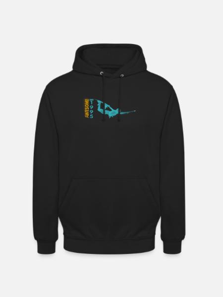 Awesome since 1995. Wakeboard Lifestyle - Unisex Hoodie - black