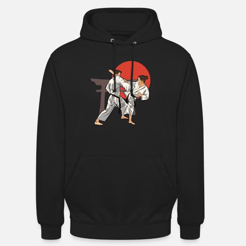 Karateka japan - Karate Geschenkidee - Unisex Hoodie - Schwarz