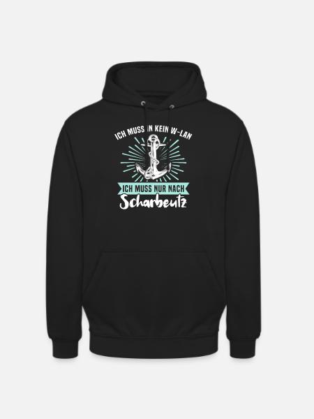 Scharbeutz Sprüche Scharbeutzer Spruch - Unisex Hoodie - Schwarz