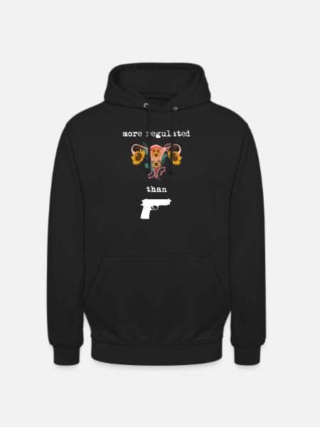 More regulated than guns - Unisex Hoodie - black