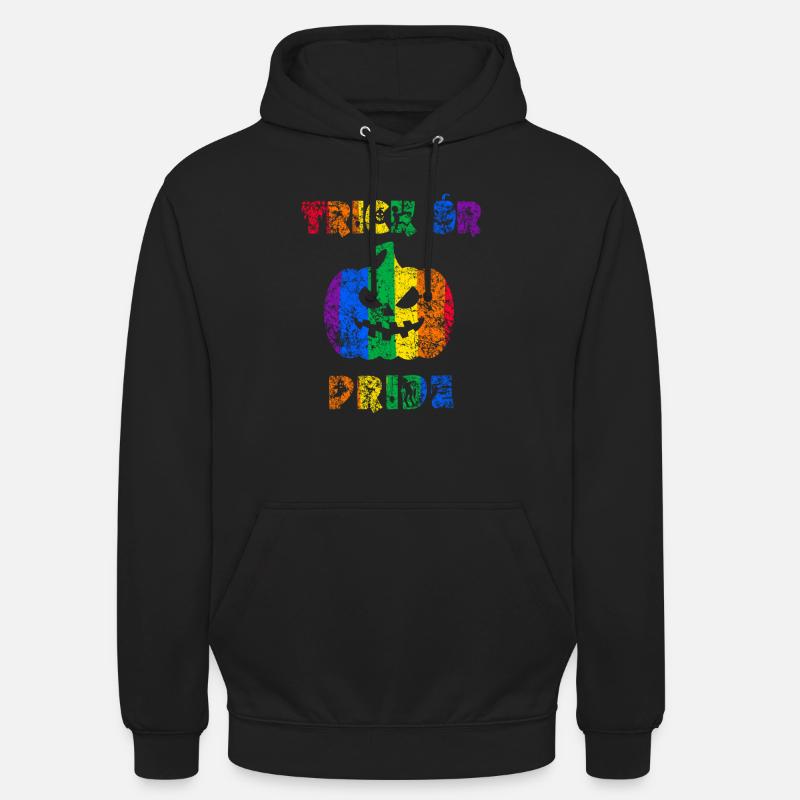 Trick oder Stolz Halloween Stolz - Unisex Hoodie - Schwarz