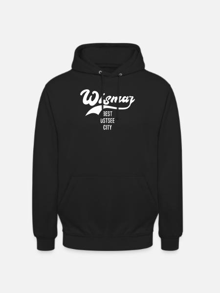 Wismar Ostsee Wismarer Urlaub - Unisex Hoodie - Schwarz