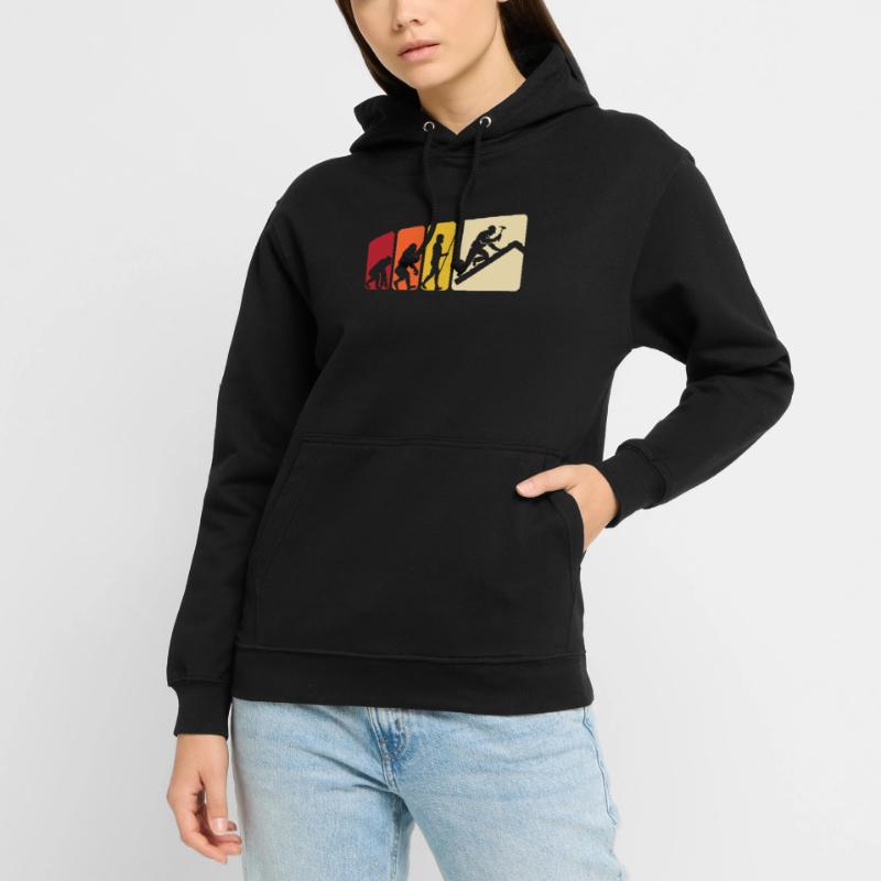 Dachdecker Evolution Dachdecken Unisex Hoodie