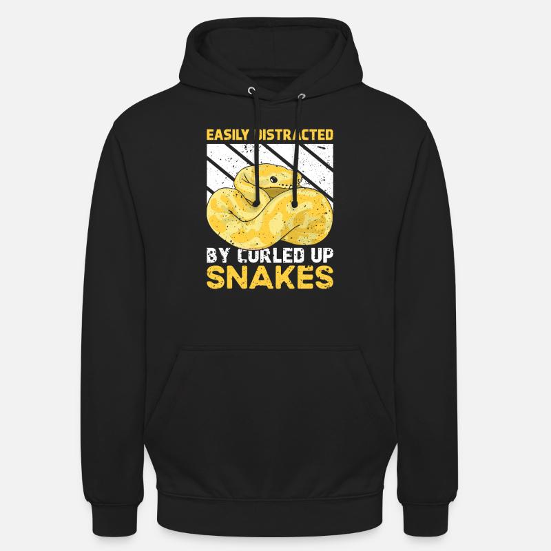 Banana Ball Python Dicton - Sweat-shirt à capuche unisexe - noir