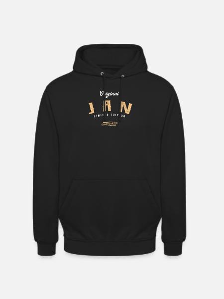 Jan Limited Edition - Unisex Hoodie - Schwarz