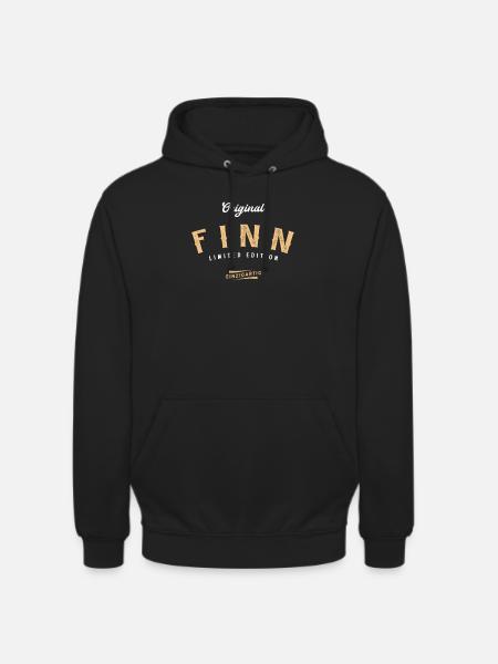 Finn Limited Edition - Unisex Hoodie - Schwarz