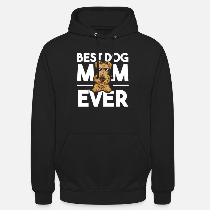 Airedale Terrier Chien - Sweat-shirt à capuche unisexe - noir