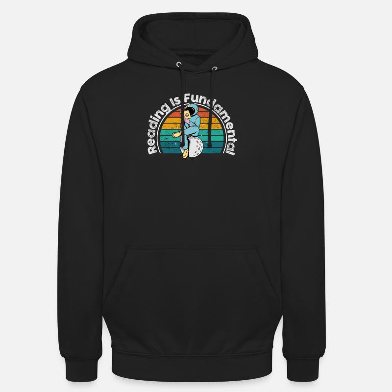 Reading Is Fundamental - Unisex Hoodie - black