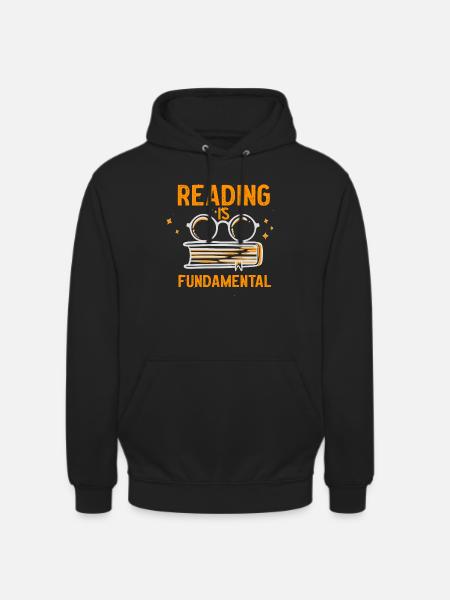 Reading Is Fundamental - Unisex Hoodie - black