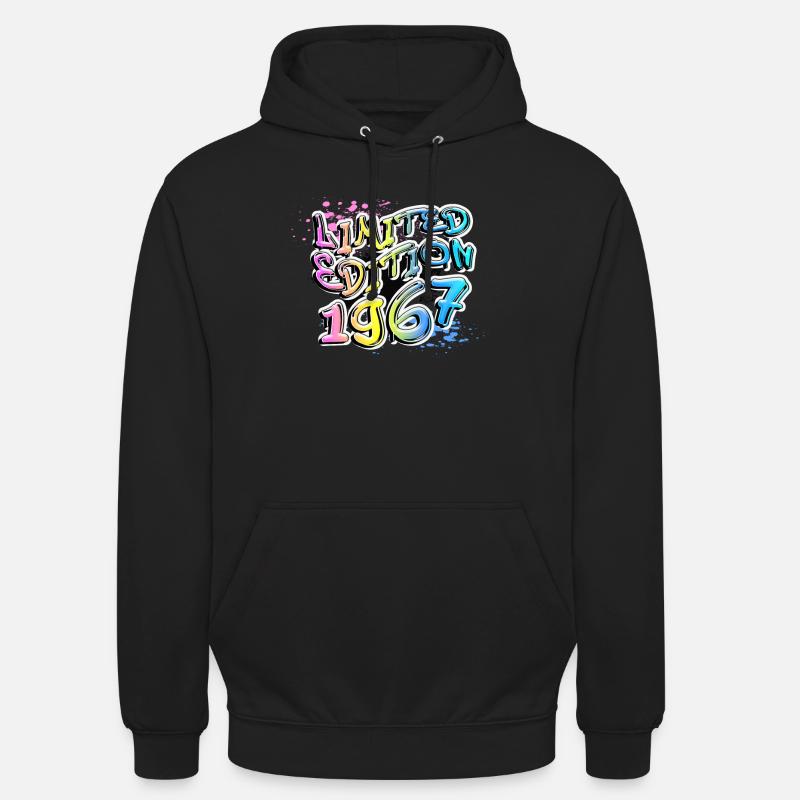 Édition limitée 1967 Graffiti - Sweat-shirt à capuche unisexe - noir