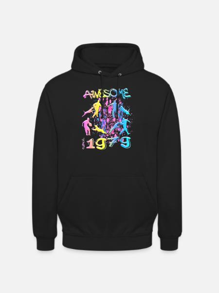 Awesome since 1979. Agility, Hundetraining - Unisex Hoodie - black