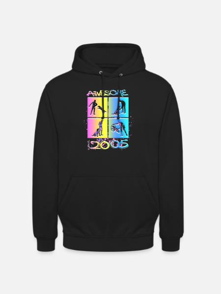 Awesome since 2005. Agility, Hundetraining - Unisex Hoodie - black