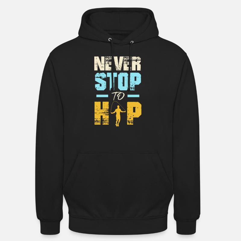 Speed Rope Skipping - Unisex Hoodie - black