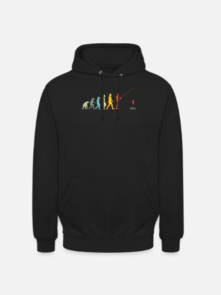 Angler Gift Idea Hobby Fishing - Unisex Hoodie - black