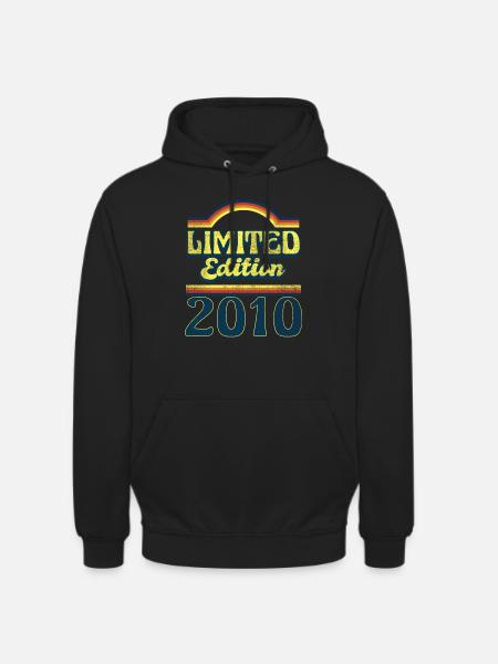 Edition Limitée Millésime 2010 - Sweat-shirt à capuche unisexe - noir