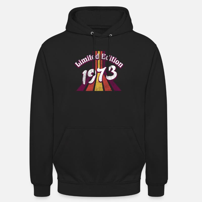 Edition Limitée 1973 Millésime - Sweat-shirt à capuche unisexe - noir