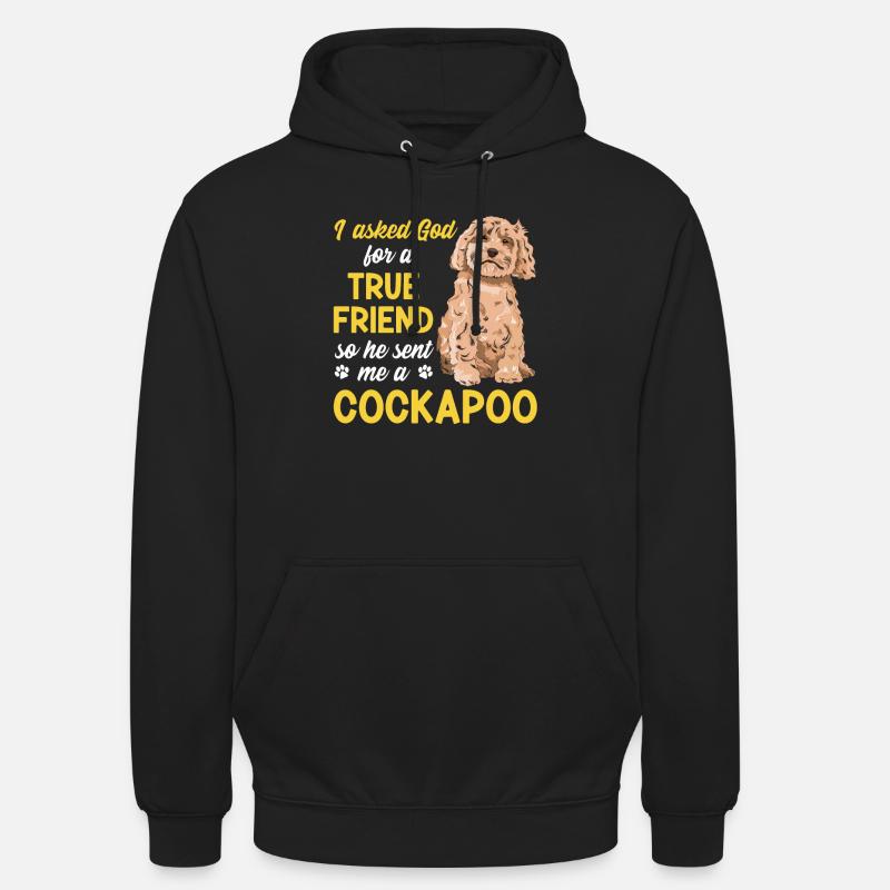 Cockapoo Hund - Unisex Hoodie - Schwarz