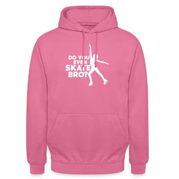 Eislaufen - Unisex Hoodie - Pink - Vorne - Alina (178cm) & Michal (187cm)