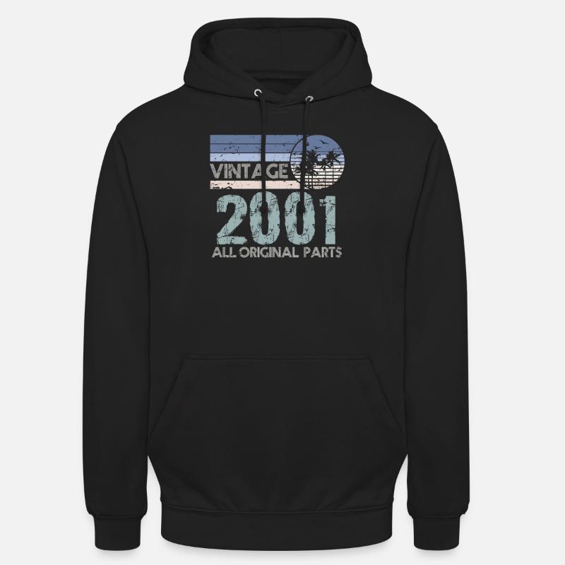 Edition Limitée 2001 Millésime - Sweat-shirt à capuche unisexe - noir