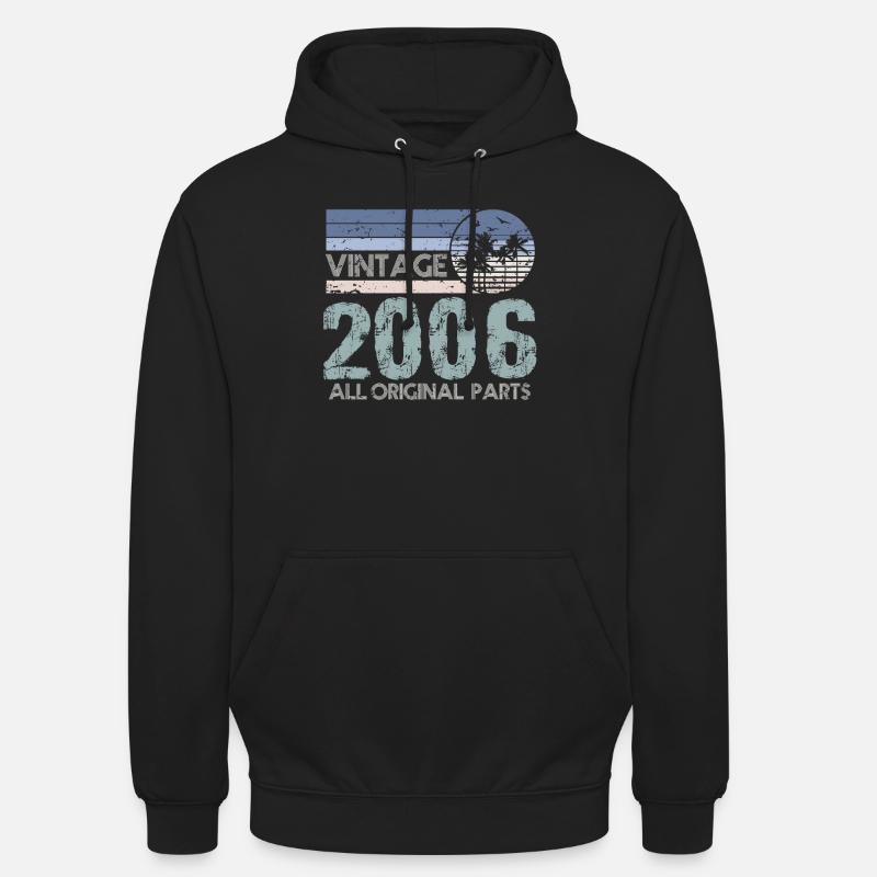 Edition Limitée Millésime 2006 - Sweat-shirt à capuche unisexe - noir