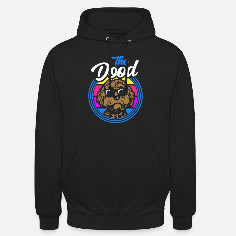 Der Dood Doodle Labradoodle Goldendoodle - Unisex Hoodie - Schwarz