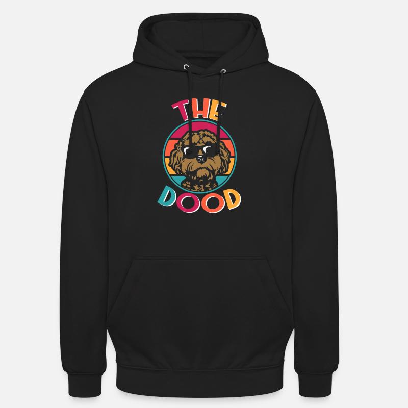Der Dood Doodle Labradoodle Goldendoodle - Unisex Hoodie - Schwarz