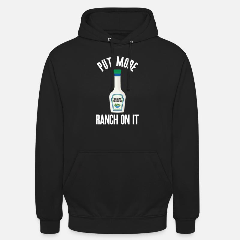 Ranch -Dressing -Ranch -Salatdressing - Unisex Hoodie - Schwarz