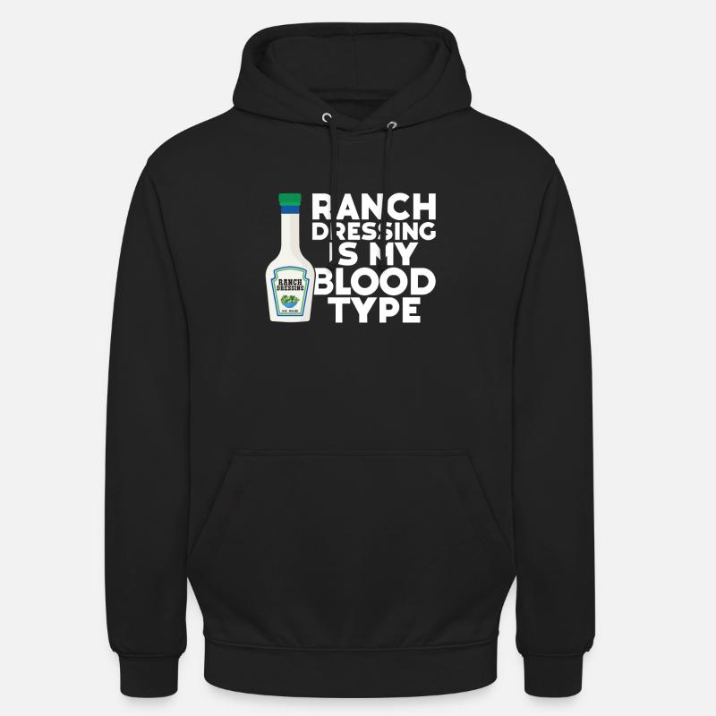 Ranch -Dressing -Ranch -Salatdressing - Unisex Hoodie - Schwarz