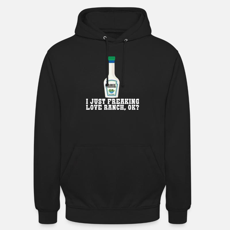 Ranch -Dressing -Ranch -Salatdressing - Unisex Hoodie - Schwarz